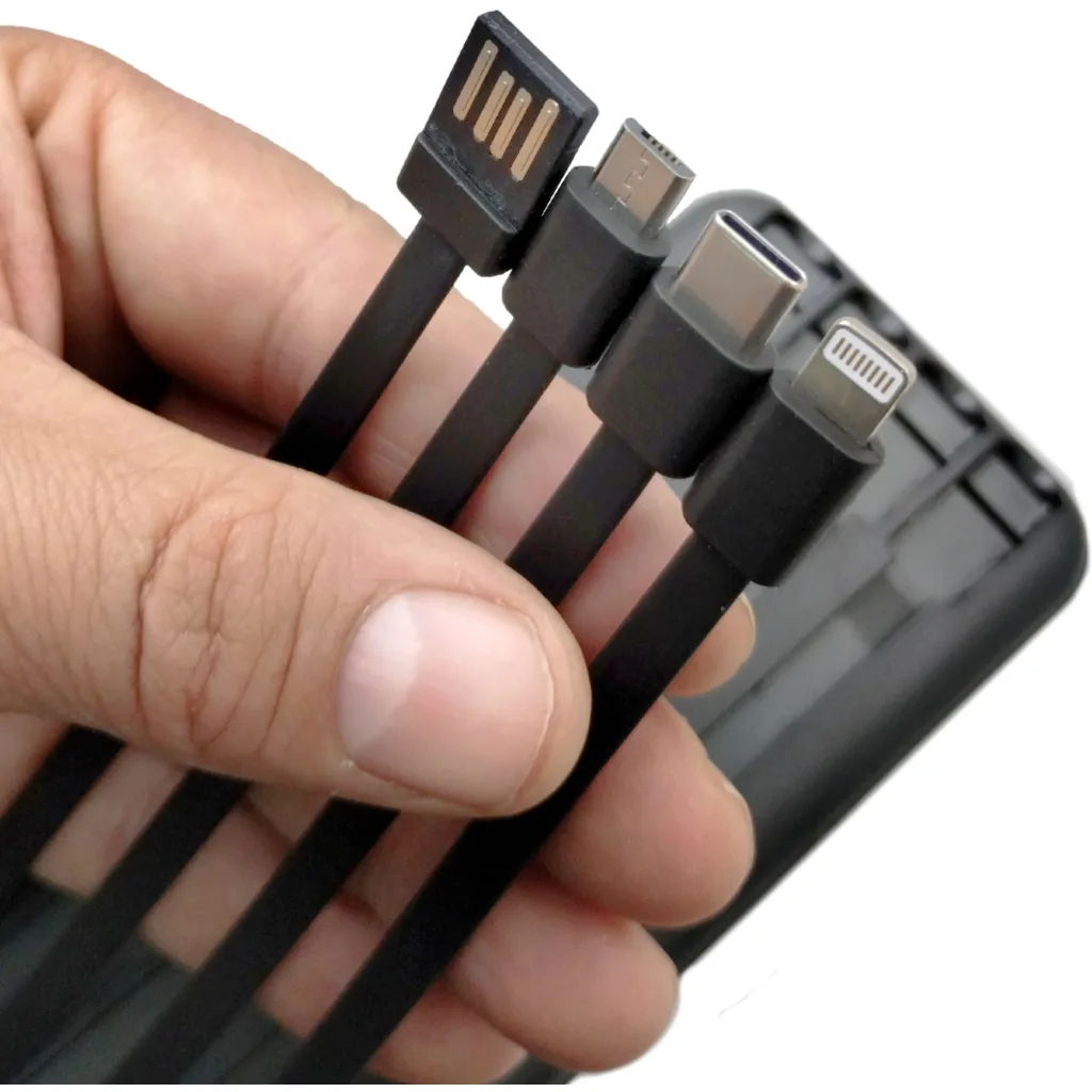 Imagen 4 de MLAB POWERBANK INALAMBRICO 20.000mAh CARGADOR PORTATIL LCD BIG WIRELESS ENERGY 6