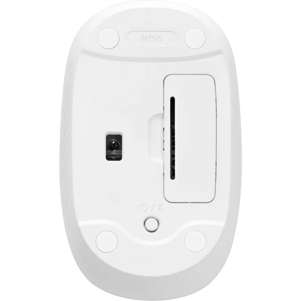 Imagen 4 de Mouse Inalámbrico Logitech M196, Óptico 1000dpi Bluetooth Blanco