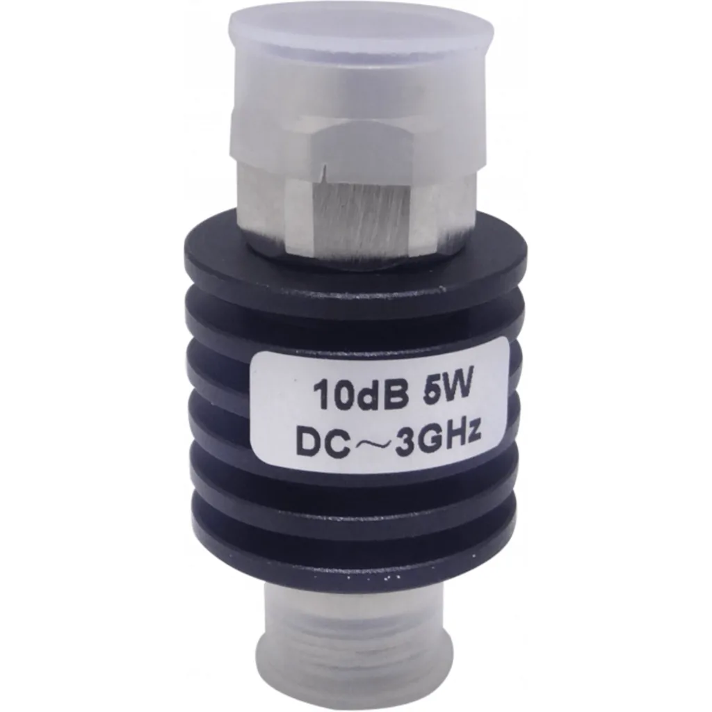Atenuador 10dB 5W 0-3GHz N-Macho N-Hembra Copla