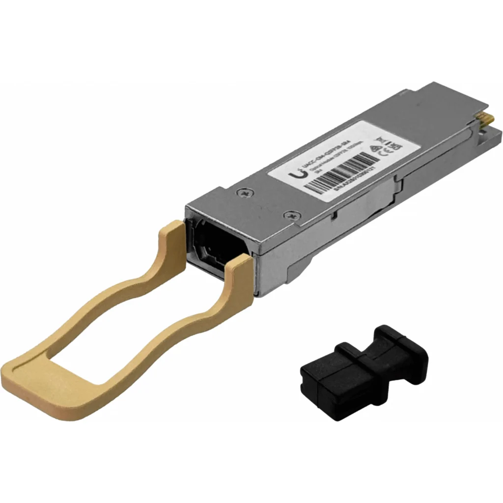 Imagen 2 de UBIQUITI 100G 100m 850nm 8-MM 1-MPO-TypeB Modulo UACC-OM-QSFP28-SR4