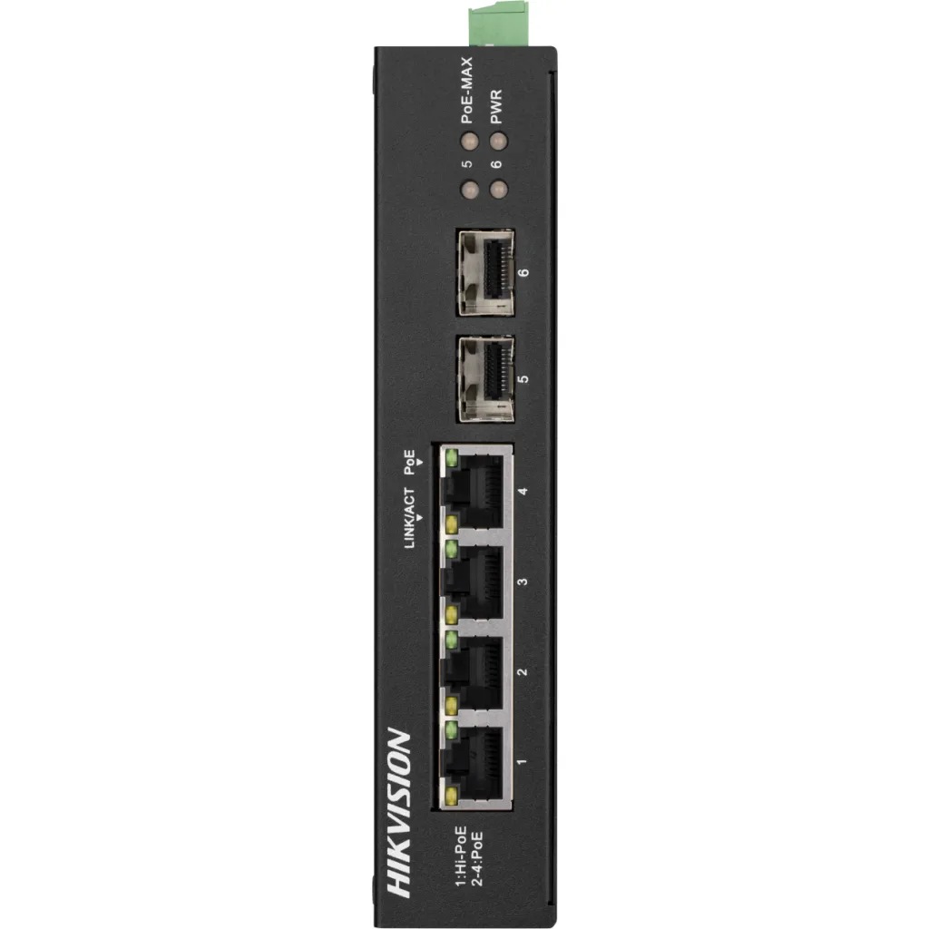Switch Pro Series Hikvision DS-3T0506HP-E/HS - unmanaged - 3 x