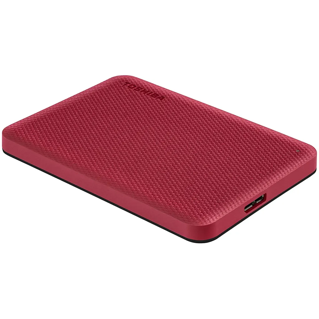 Imagen 1 de Disco Duro Externo Toshiba Canvio Advance 4TB 2.5" USB 3.0 5400rpm Color Rojo
