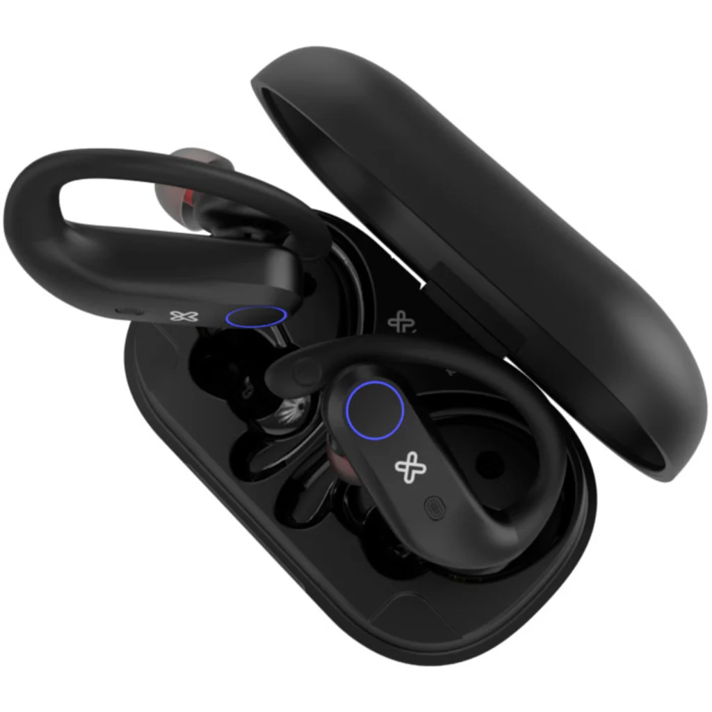 Imagen 3 de Audífonos Inalámbricos KlipX KTE-500BK, Deportivos TWS Bluetooth Negro