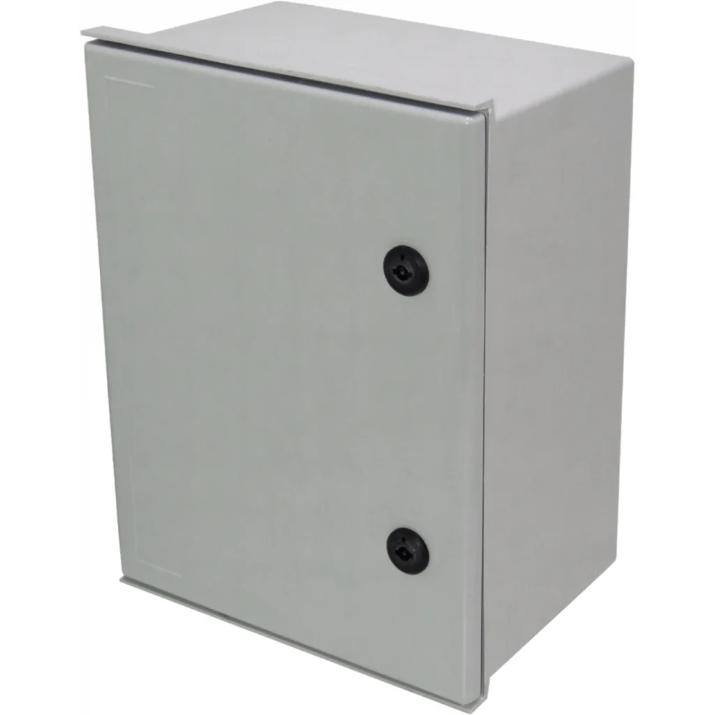 Imagen 2 de TIBOX 400x300x200mm Poliester Tablero Estanco Gris IP65 RoHS c/Placa