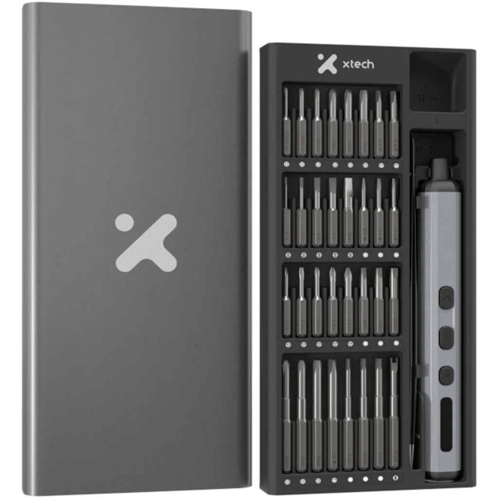 Xtech - 68-in-1 High-Precision Screwdriver Kit - Rechargeable Electric XTA-821