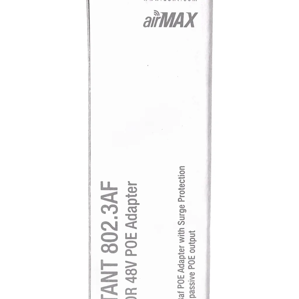 Imagen 1 de UBIQUITI interior 802.3af 48V-in 18V-out Convertidor PoE s/Cable