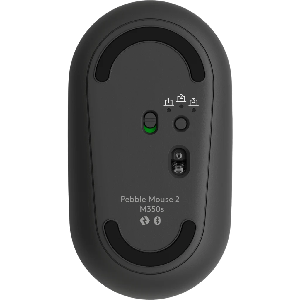 Imagen 2 de Mouse Inalámbrico Logitech Pebble 2 M350S, Óptico 4000DPI 3 Botones BT Grafito