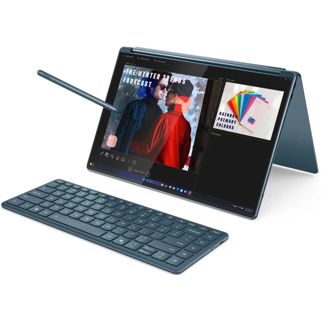 Imagen 6 de Notebook Lenovo Yoga 9 14IAH10 Ultra 9 285H 32GB 1TB 2*14" Táctil W11H+Pen