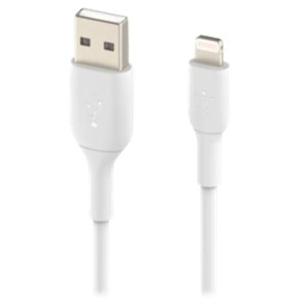 Imagen 3 de Belkin BOOST CHARGE - Cable Lightning - Lightning (M) a USB (M) - 1 m - blanco - para Apple 10.5-inch iPad Pro; 12.9-inch iPad Pro (2nd generation); iPhone 11, 11 Pro, 11 Pro Max, 8, XR, XS, XS Max