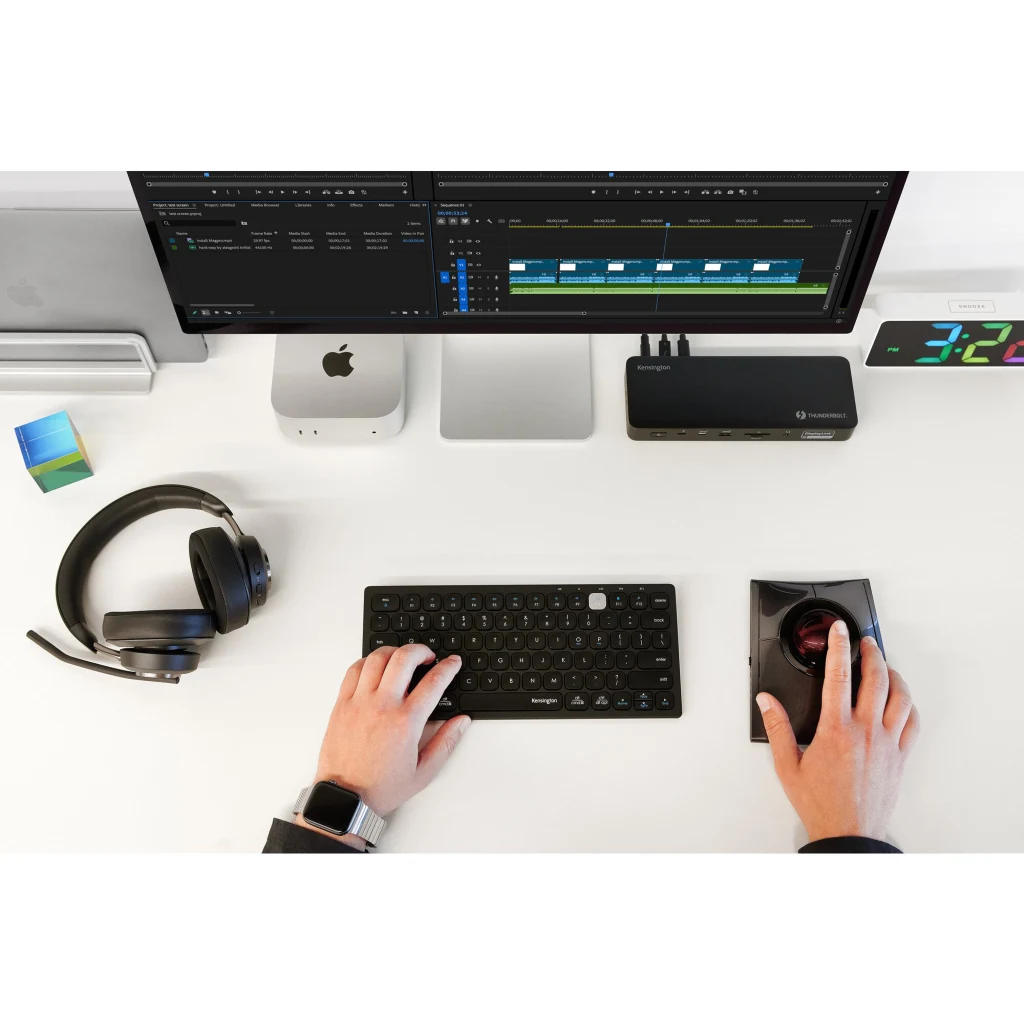 Imagen 112 de Audífonos Inalámbricos OnEar Kensington H3000, 550 mAh USB Type-C/A Bt5.2 Negros