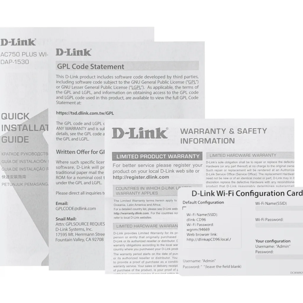 Imagen 2 de Repetidor D-Link DAP-1530 AC750 Dual Band Wi-Fi Range Extender 2.4&5 Ghz