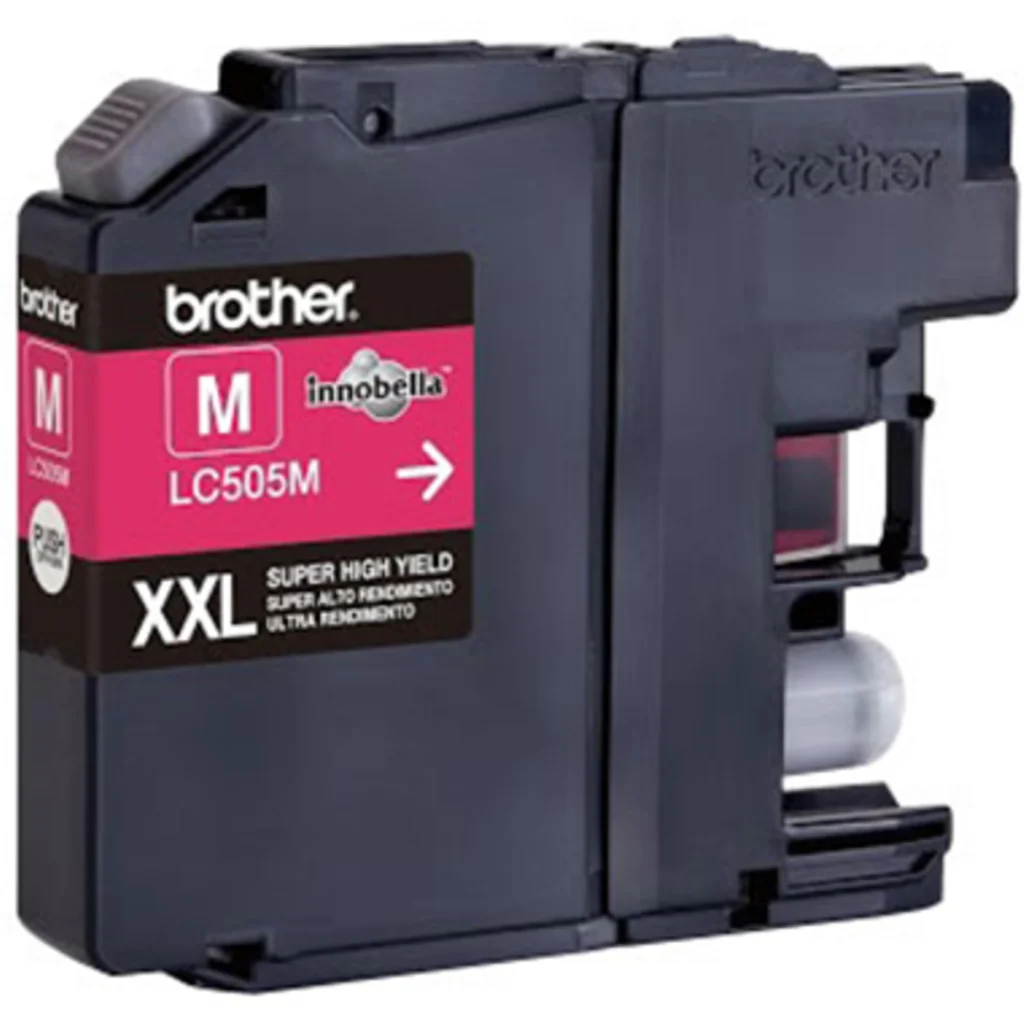 Cartucho de Tinta Brother LC505 Magenta aprox 1300 páginas p/ Brother DCP-J10