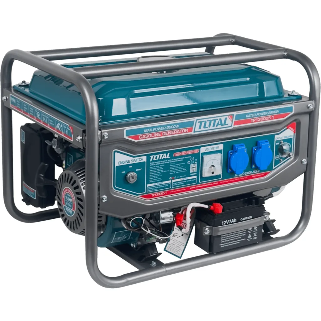 Imagen 6 de TOTAL 3000W Generador electr a gasolina Tanque-15L 220VAC TP130005-1