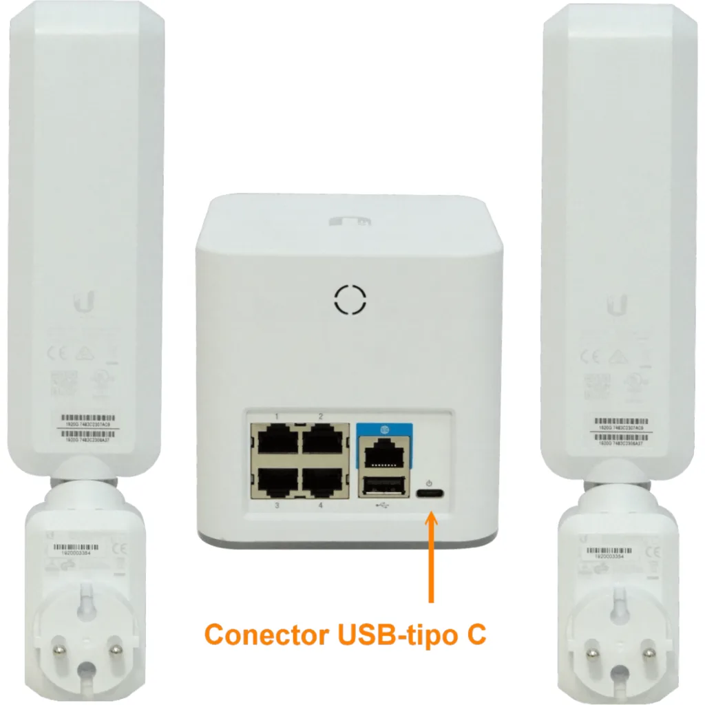Imagen 4 de AmpliFi 2-Extens 5-1000 USB Router-HD Mesh AC1300 N450 1750mbps 26dBm