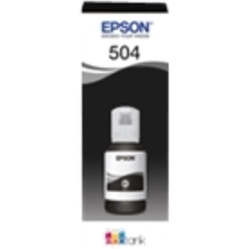 Imagen 2 de Botella de Tinta Epson T504 Negro C13T03N12A L4150 L4160 L6161 L6171 L6191