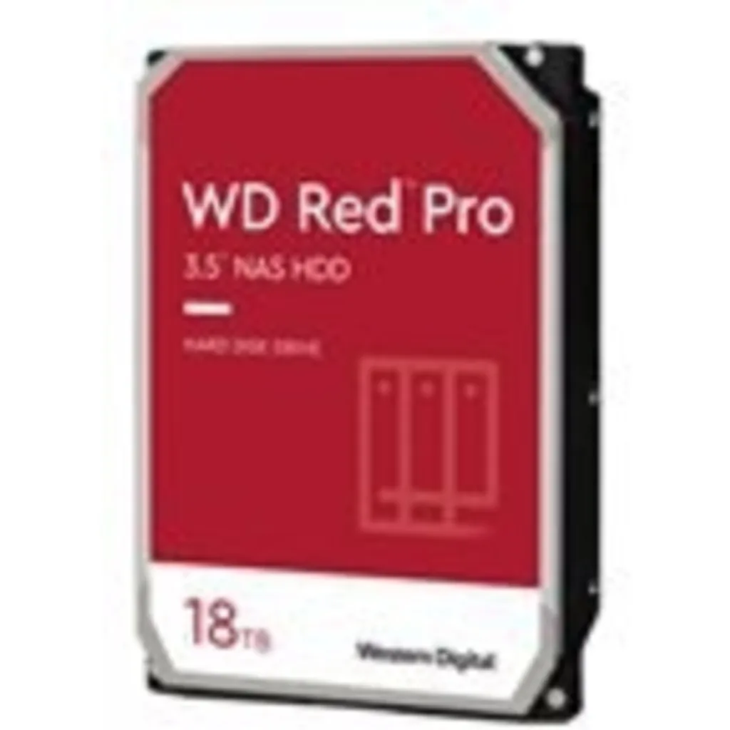 Imagen 1 de Disco Duro Western Digital Red Pro 18TB 3.5" 7200RPM SATA3 6Gb/s 512MB p/NAS