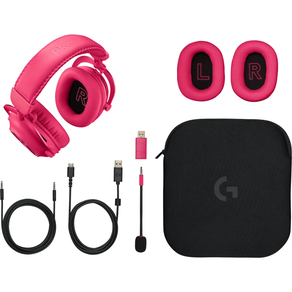 Imagen 5 de Logitech G Pro X 2 - Auricular - tamano completo - Bluetooth / LIGHTSPEED - inal