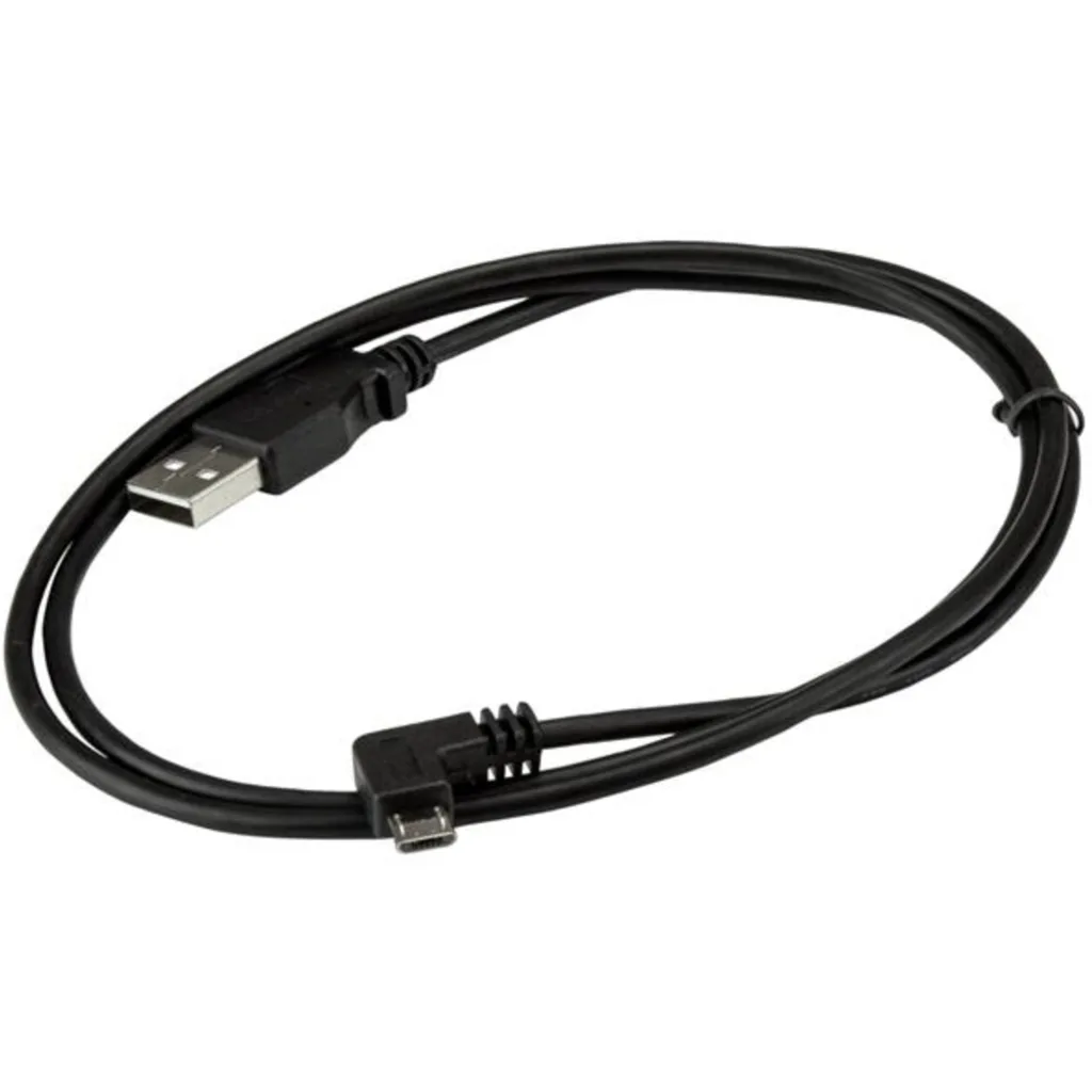 Imagen 3 de Cable de 1m Micro USB Acodado a Derecha