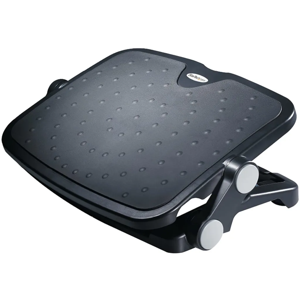 Imagen 2 de StarTech.com Descansapies Ajustable para Debajo del Escritorio o Mesa - Descansa