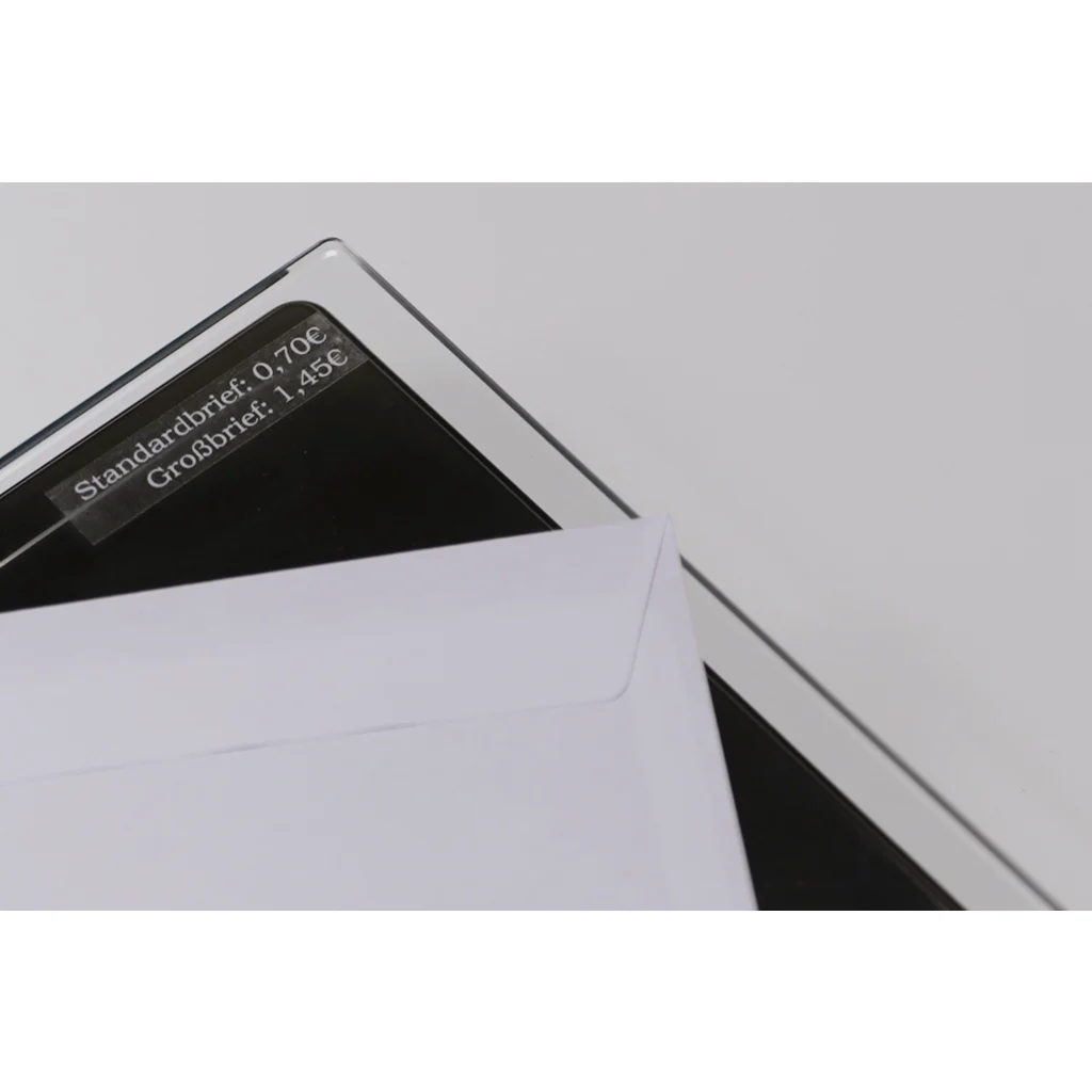 Imagen 1 de Cinta laminada Brother TZe135 texto blanco sobre fondo transparente 12mm x 8mts