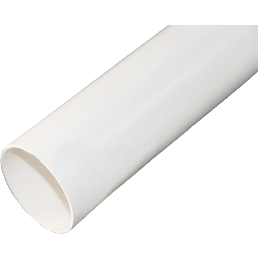 LINKCHI 3mt 40mm x 1,65mm Tubo Conduit Blanco PVC solo corriente debil