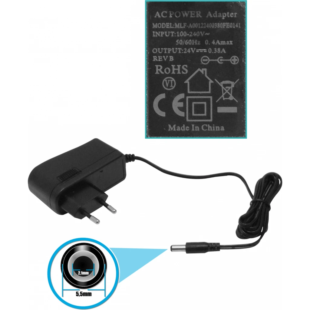 Imagen 2 de MIKROTIK 10dBi 60o 2,4GHz 26dBm L3 1-100 inc24V p/Dish-DirecTV-40mm