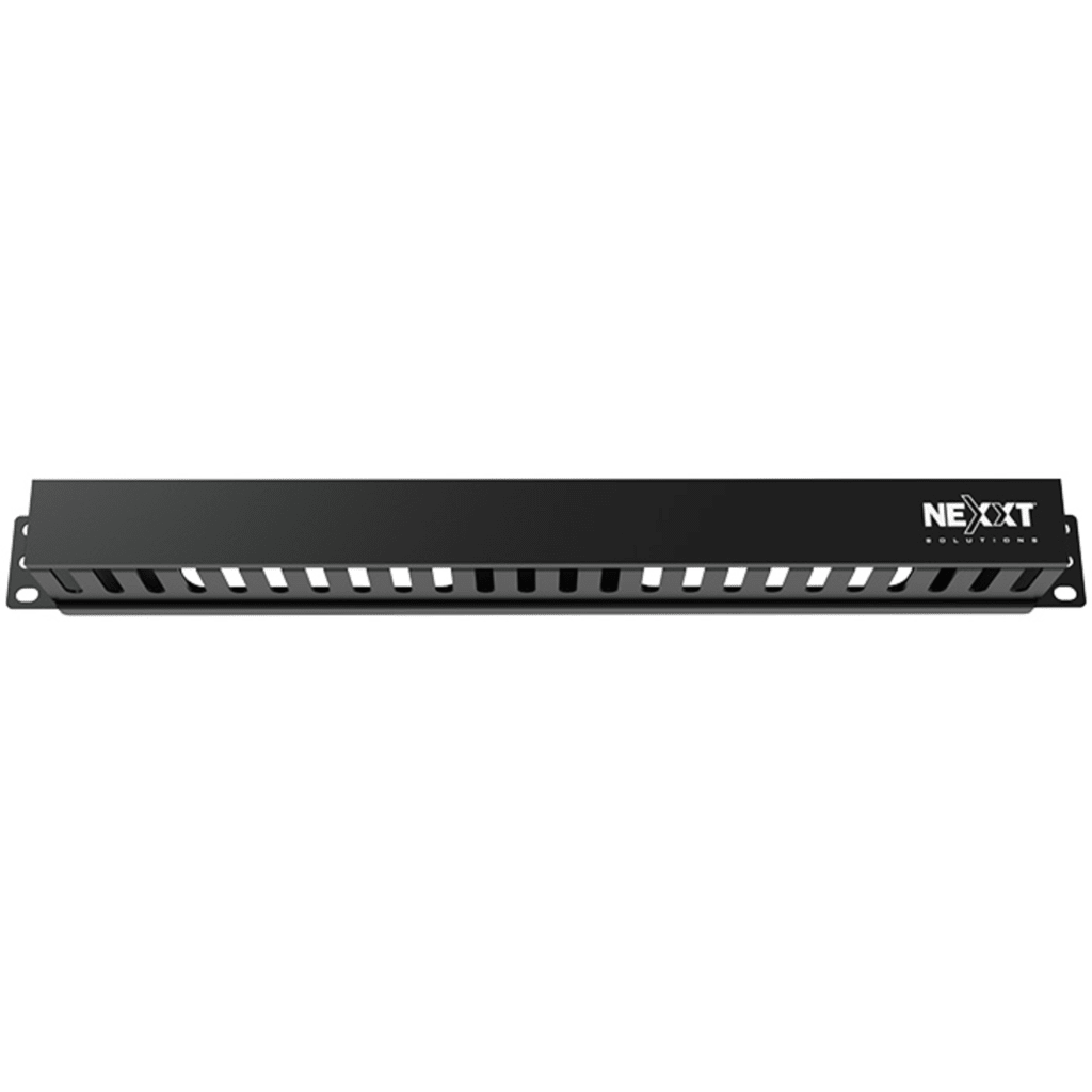 Imagen 3 de Nexxt Solutions Infrastructure - Rack cable management duct with cover - Organizador Plastico