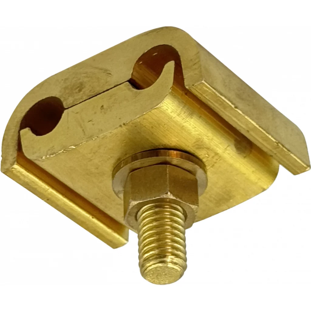 Imagen 1 de Prensa Paralela Bronce Cable 4/0 AWG A 250 MCM Presion Doble