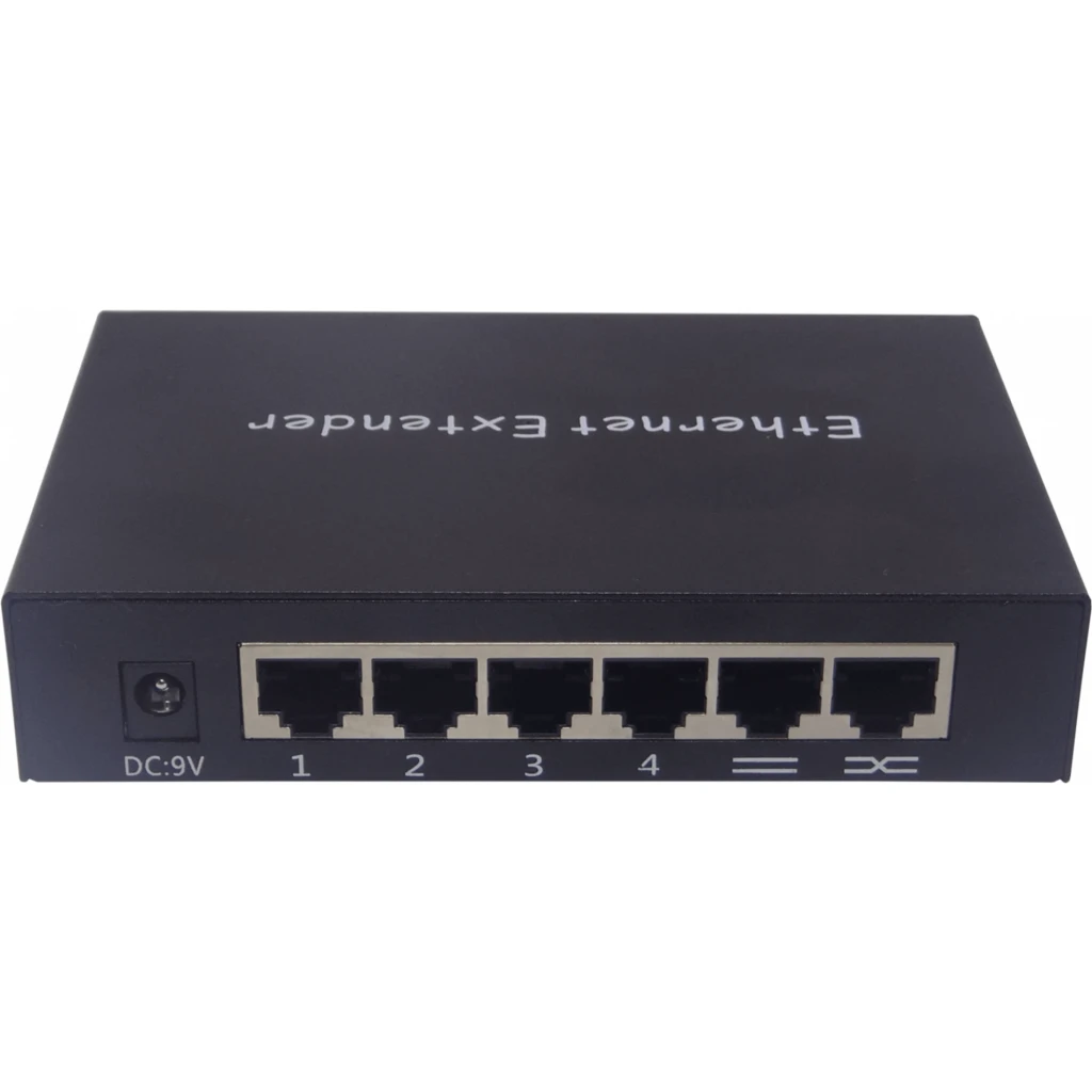 4-10mbps 1-uplink Hub-Ethernet Extensor 300-600mts-UTP 10BASE-T
