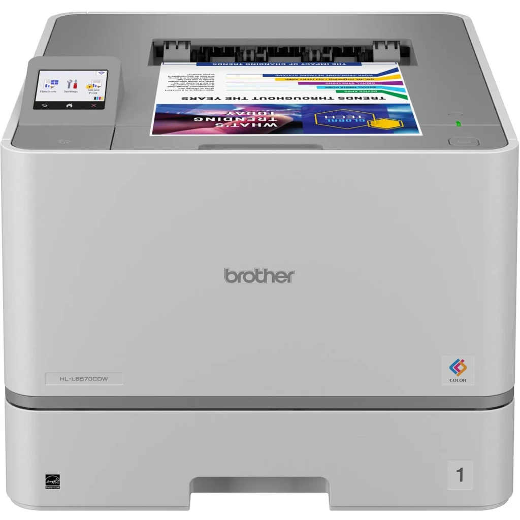 Impresora Láser Brother HL-L8570CDW, Láser Color 2400*600dpi WiFi USB2.0