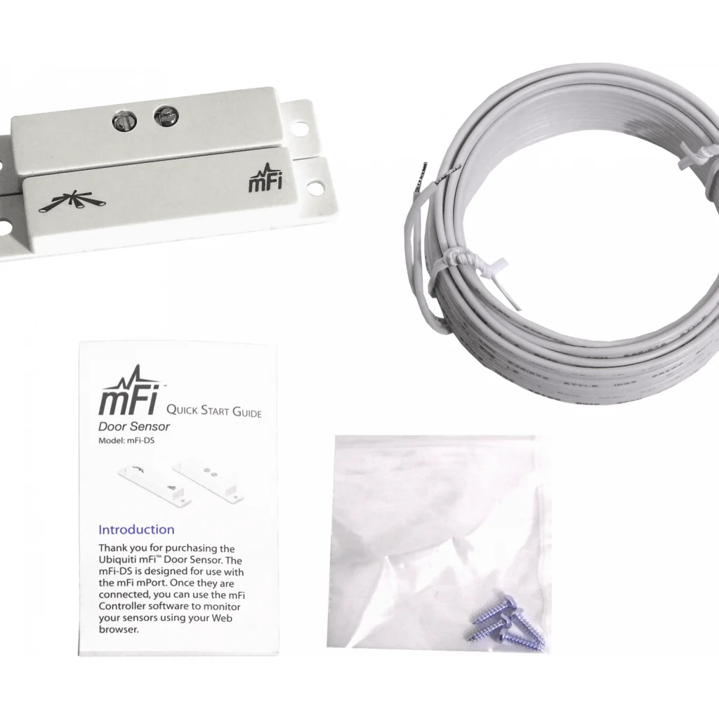 UBIQUITI SENSOR PUERTA MFI 20MM SPST MAGNETICO INC-CABLE-5MTS