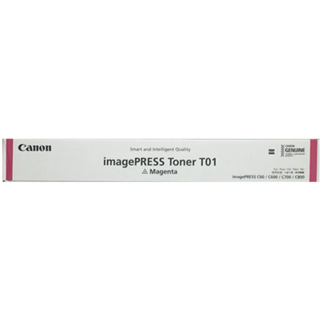 Toner Canon T01 Magenta, para imagePress C60 C600 C600i C650 C700 C750, 39500Pág