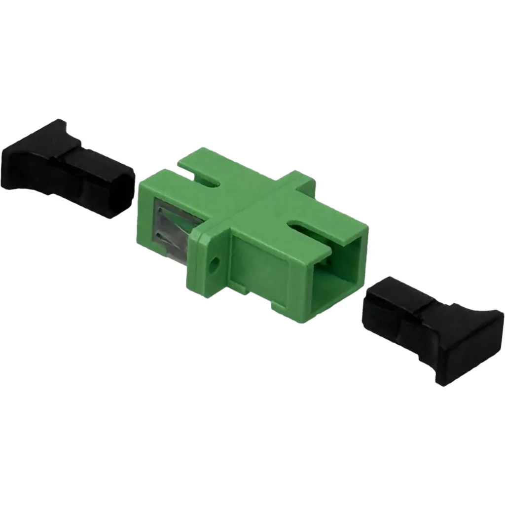 Imagen 1 de UBIQUITI 50unid-FASCA SC/APC Verde SM SX Simplex Copla Fibra Adaptador