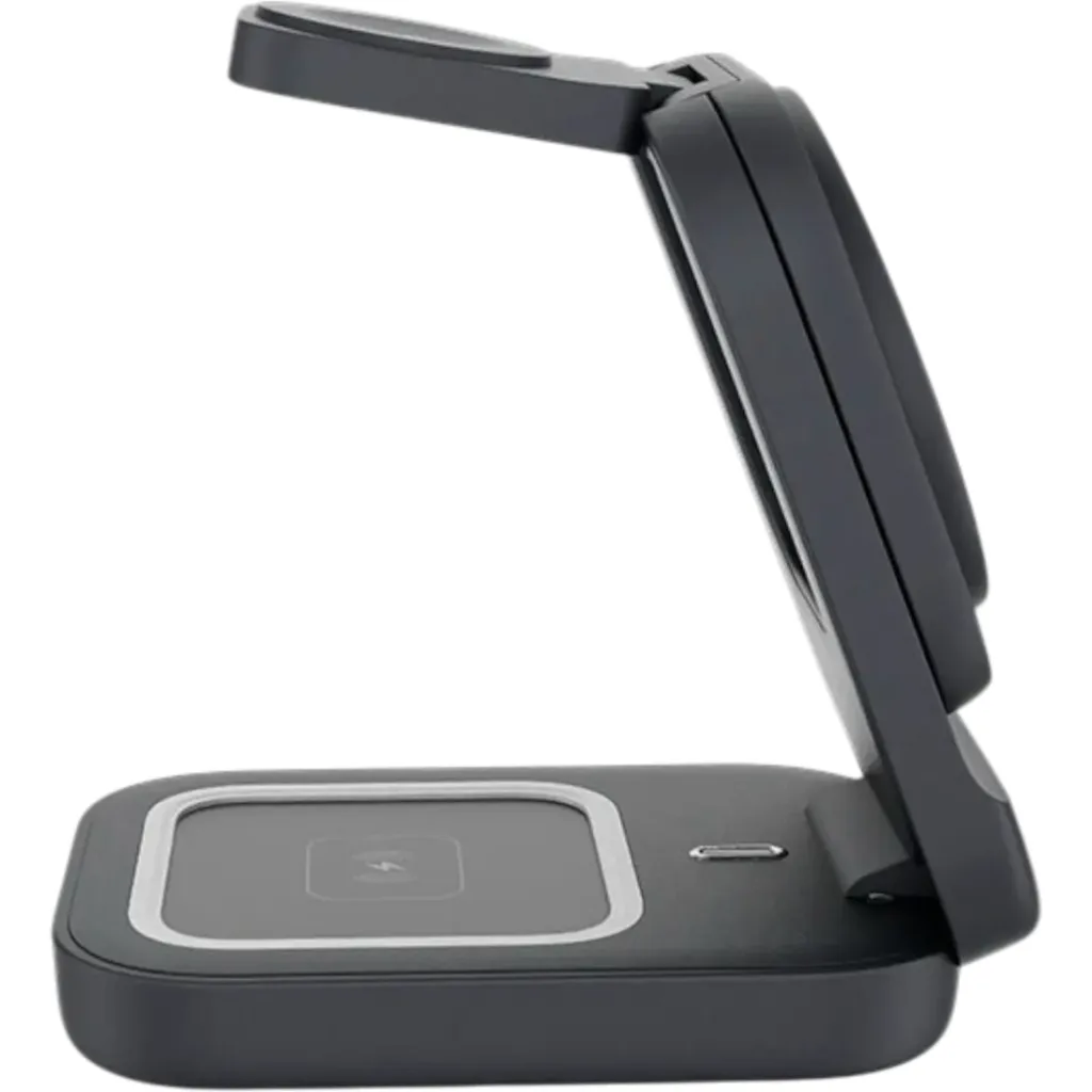 Imagen 3 de Base de Carga Innalámbrica KlipX KDC-150, 15W Soporte Verticl USB-C p/celular