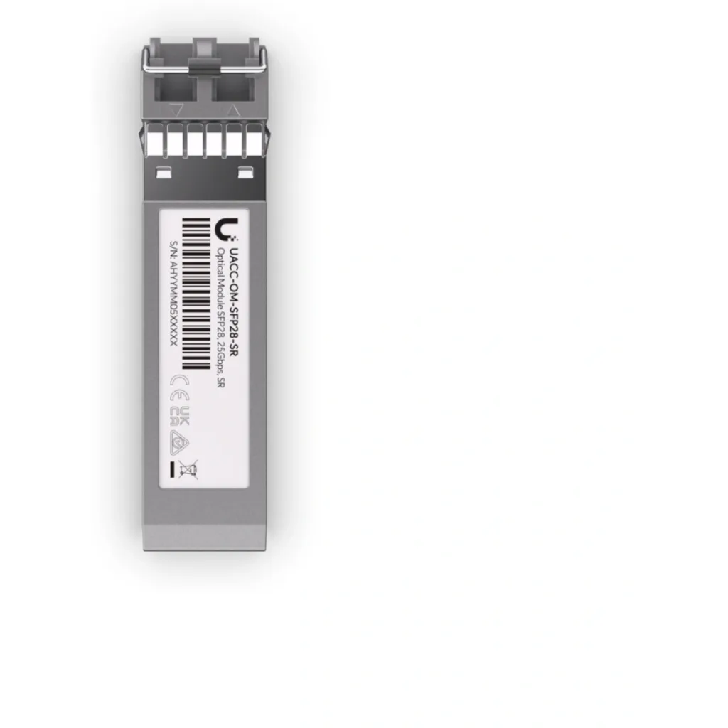 Imagen 1 de Transceiver Ubiquiti, MultiModo SFP28-25Gbps 2-LC max-100mts 850nm