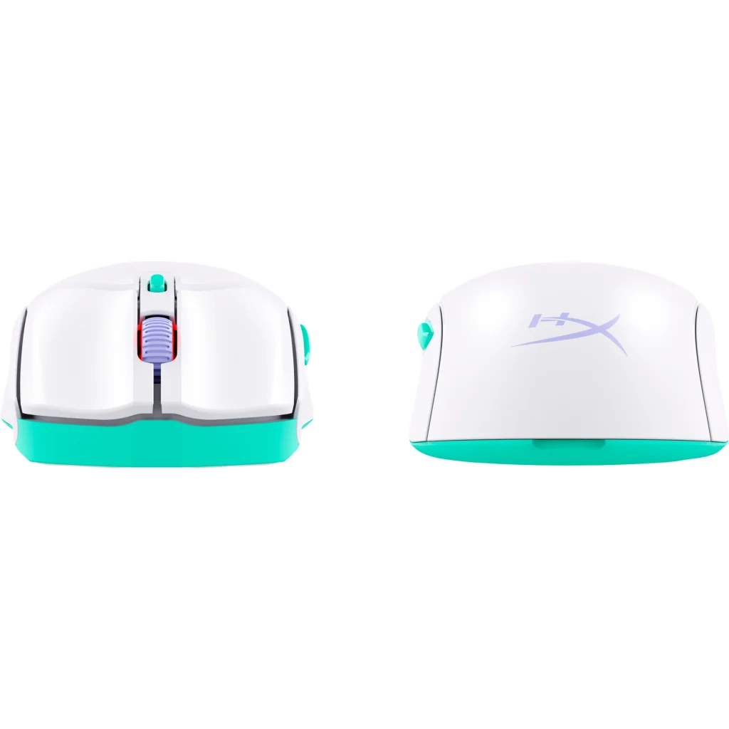 Imagen 1 de Mouse Gamer Inalámbrico HyperX Óptico 12000dpi Bluetooth 2.4GHz Blanco