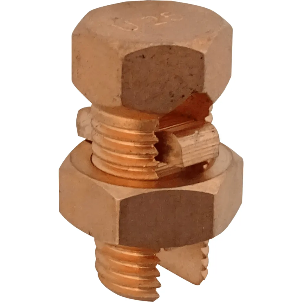 LINKCHIP Perno Partido de Cobre para Tierra 2/8AWG p/Escalerilla