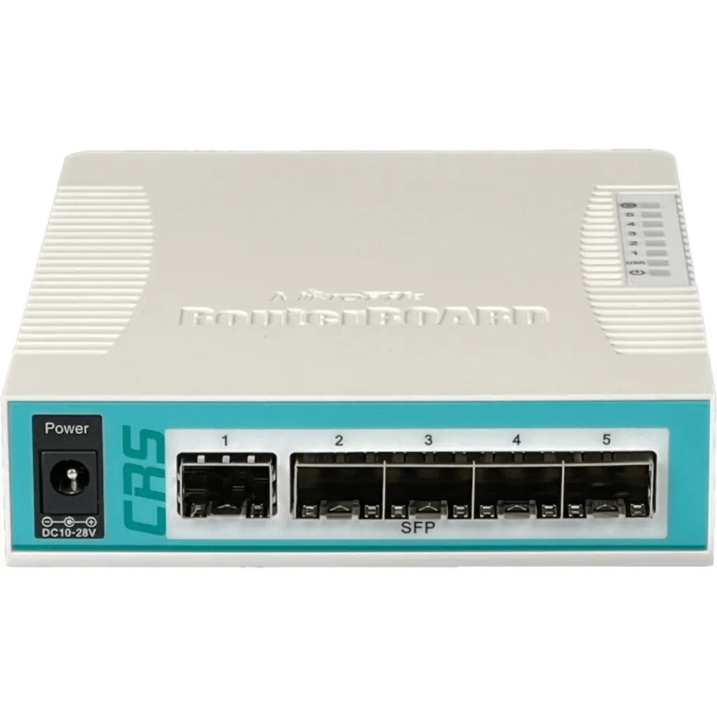 Imagen 4 de Router Switch Mikrotik 106-1C-5S 5xSFP 1xComb SFP o Gigabit Ethernet RouterOS L5