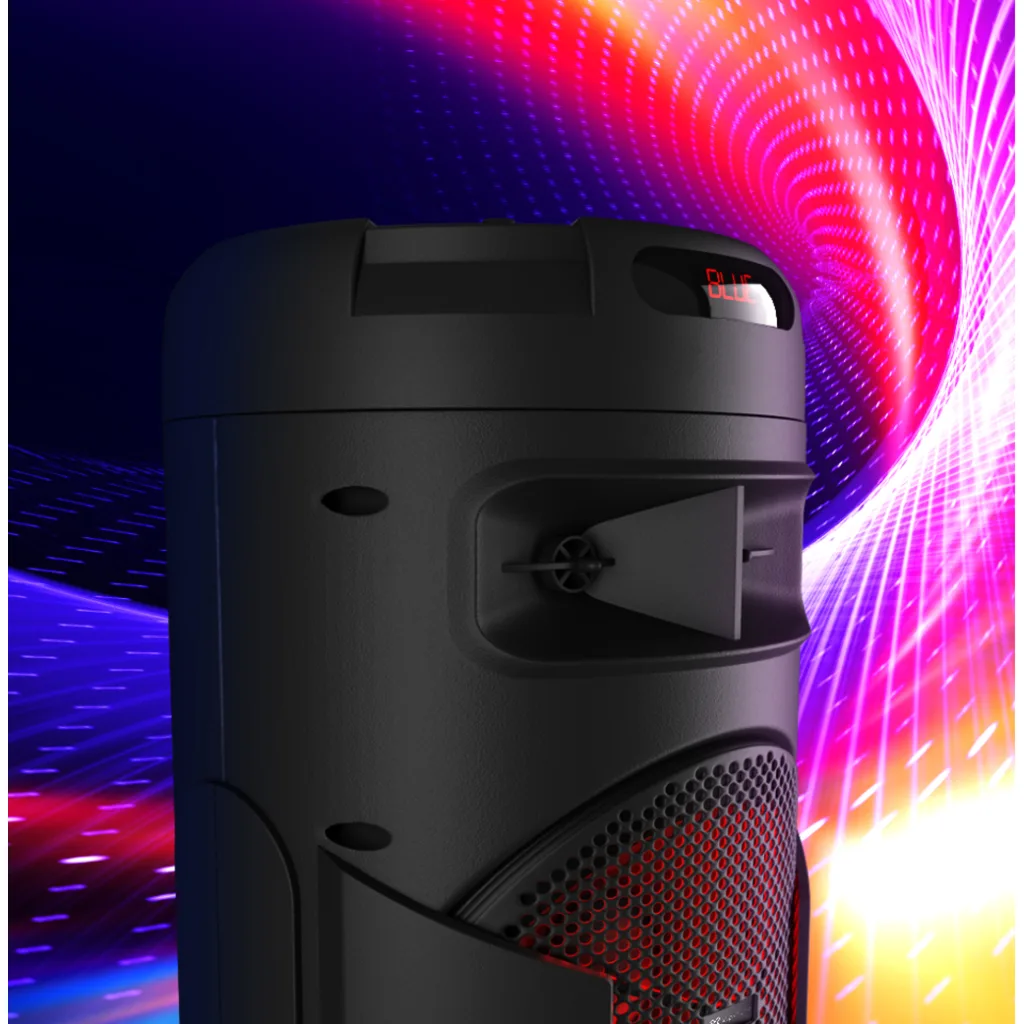 Imagen 11 de Sistema de Parlantes Klip X MagBlaster KLS-601, 2000W 2x8" Battery Mic Bluetooth