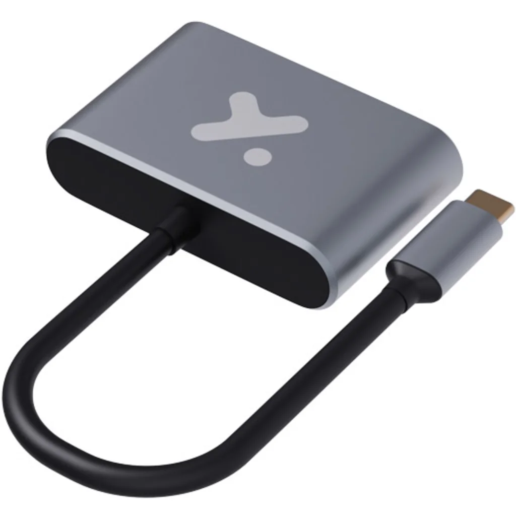 Imagen 4 de Adaptador Multipuertos 2en1 XTech XTC-542, USB-C a HDMI VGA