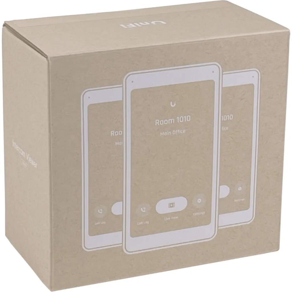 UBIQUITI 3un Intercomunicador Multitactil 1-100 req-PoE UniFi-Access