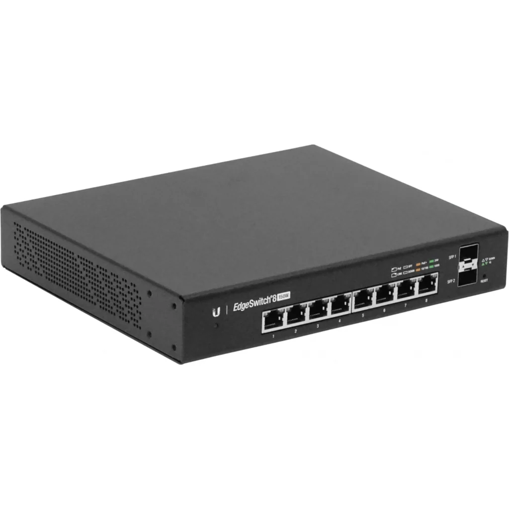 Imagen 5 de Switch Ubiquiti 120-TOT 8-1000-POE24/48AF/52AT 2-SFP SWITCH ADMIN-L3 CONSOLE
