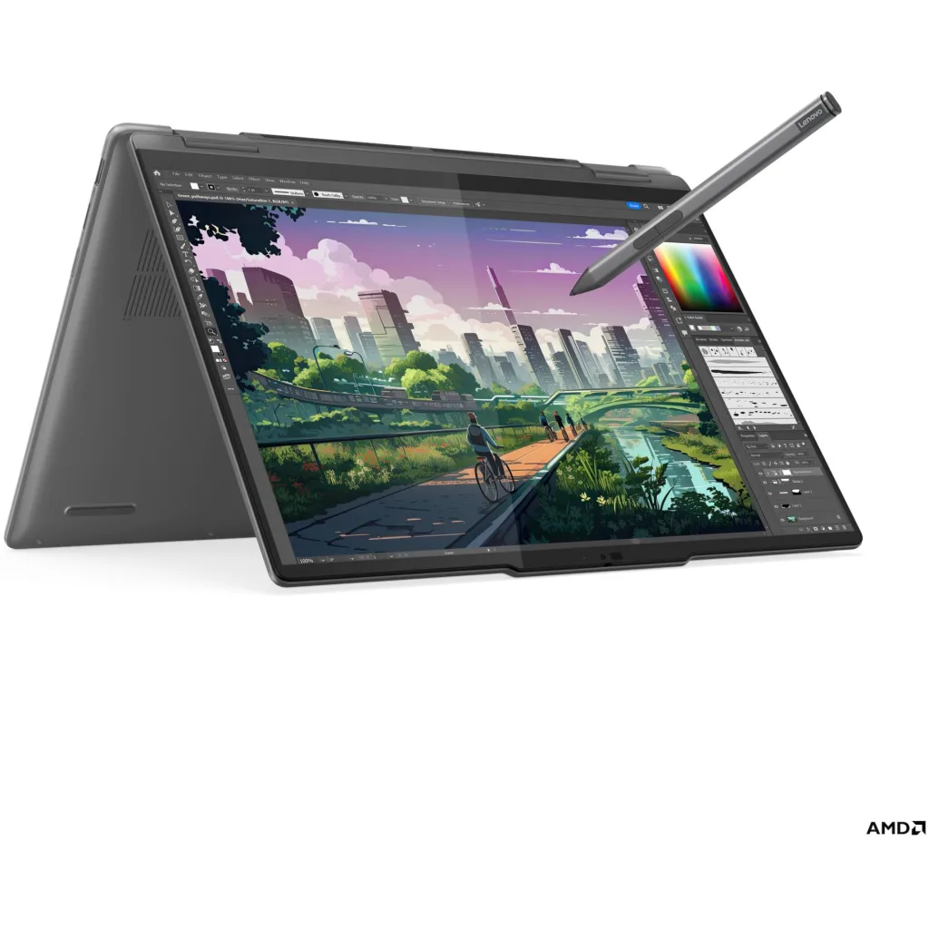 Notebook Lenovo Yoga 7 2en1 14AHP9 Ryzen 7 8840HS 16GB 1TB 14"Touch W11H  (Reacondicionado)