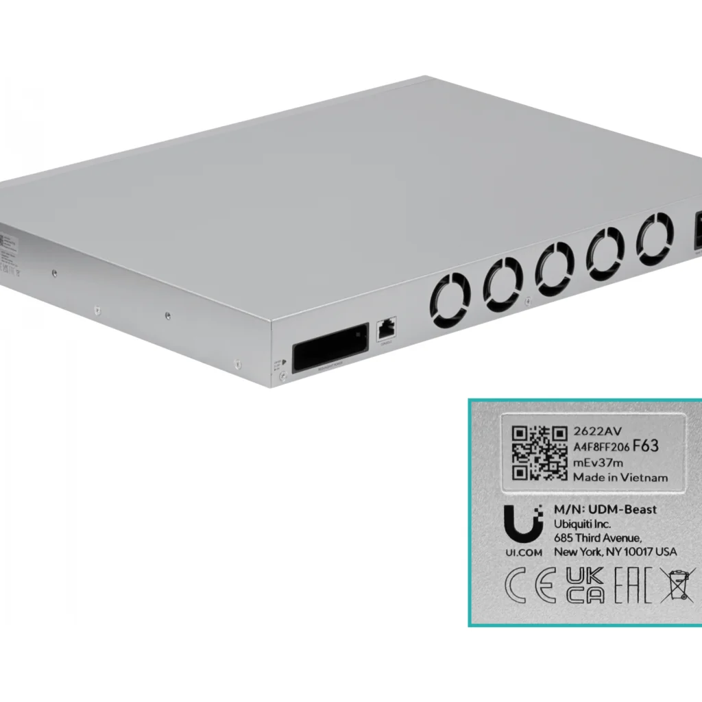 UI 8-10G 2-SFP+ 2-SFP28 2-3,5-HDD USP UniFi Cloud Gateway NVR 2-1000