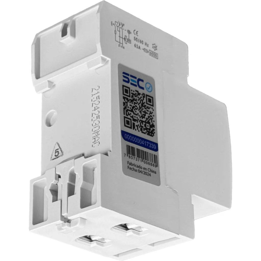 Imagen 2 de LEXO 2x25A 2P 30mA Interruptor Diferencial RKN Proteccion Riel-Din