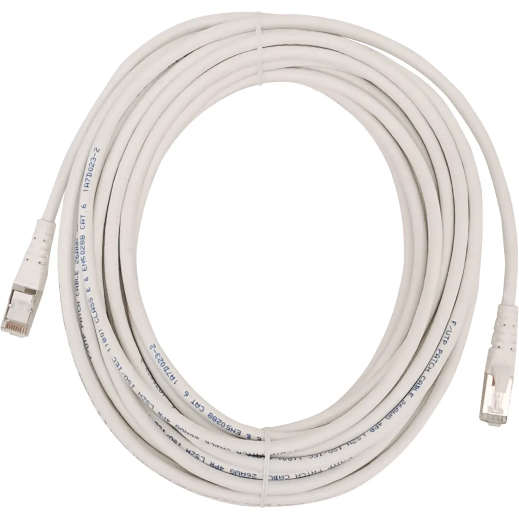 Imagen 1 de Cable de Red Linkmade CAT6 F/UTP LSZH Inyectado Multifilar 10mts Color BLANCO
