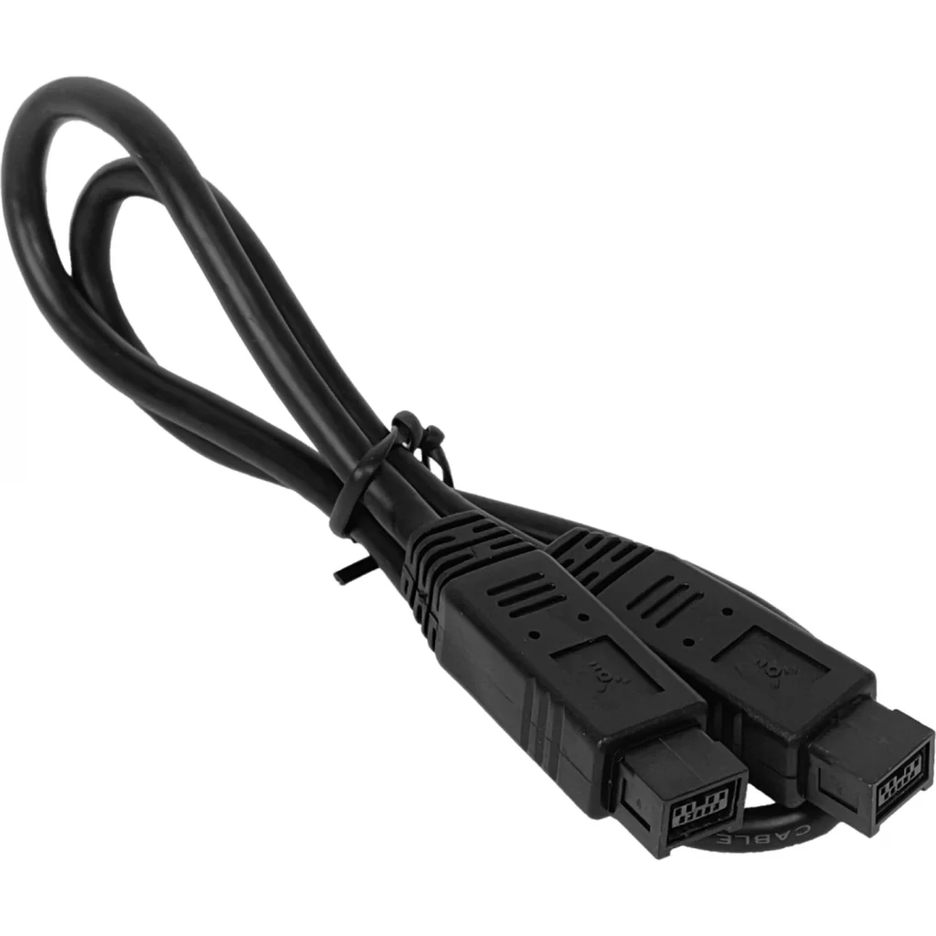 Imagen 2 de 9Pin-Macho a 9Pin-Macho 800/800 50cm Cable Firewire iLink 1394B 0,5mts