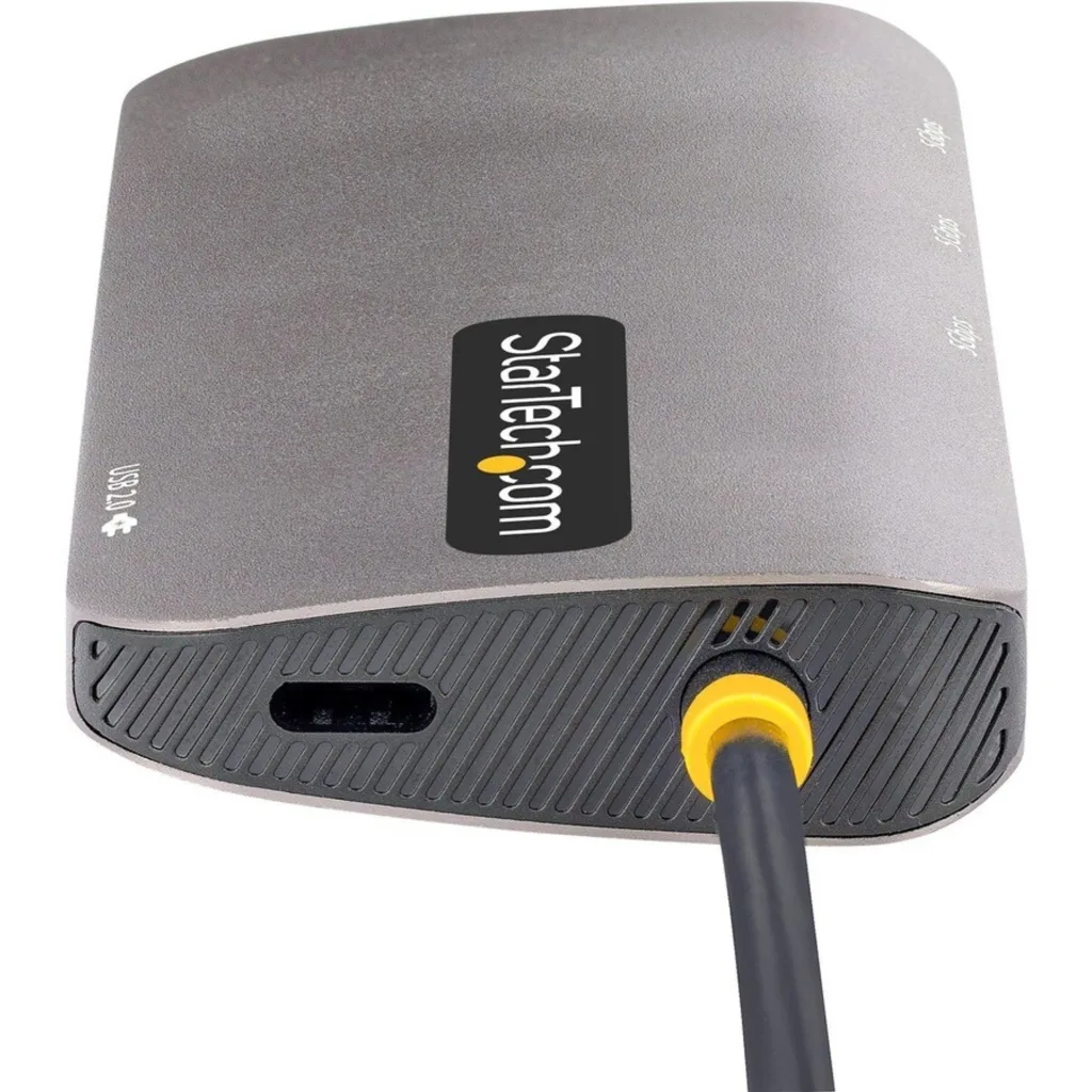 Imagen 10 de Docking Station StarTech USB-C a HDMI 4K60Hz, 3*USB-A USB-C LAN Gris