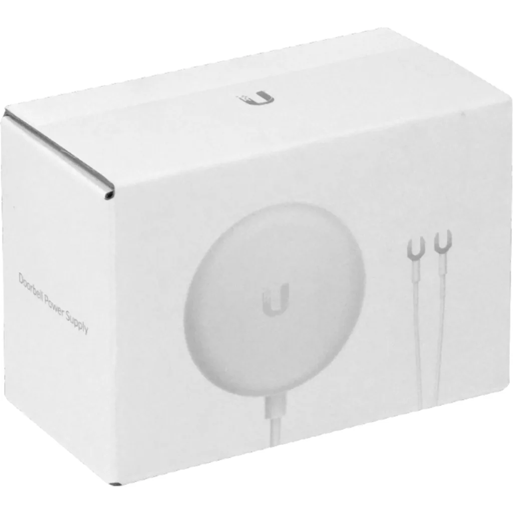 Imagen 1 de UniFi 20VAC 0,7A Fuente Poder p/Doorbell-Protect Schuko-M cable-6mt