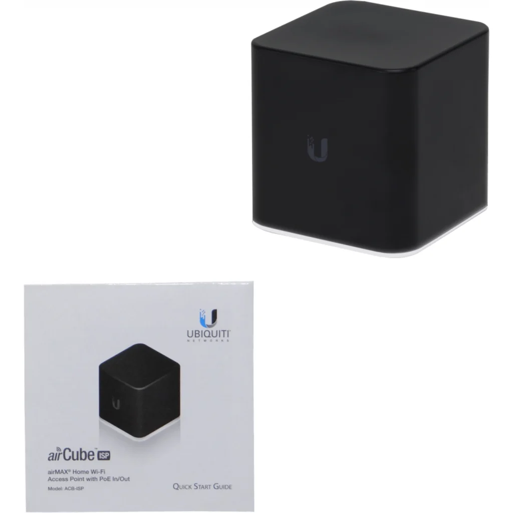 Access Point Ubiquiti AirCube ACB-ISP 4x10/100 PoE Wifi 2x2 MIMO 2.4GHz